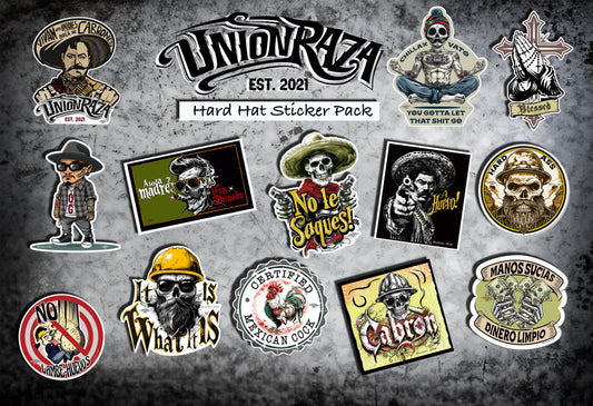 Hard hat Sticker Pack For the Brotherhood