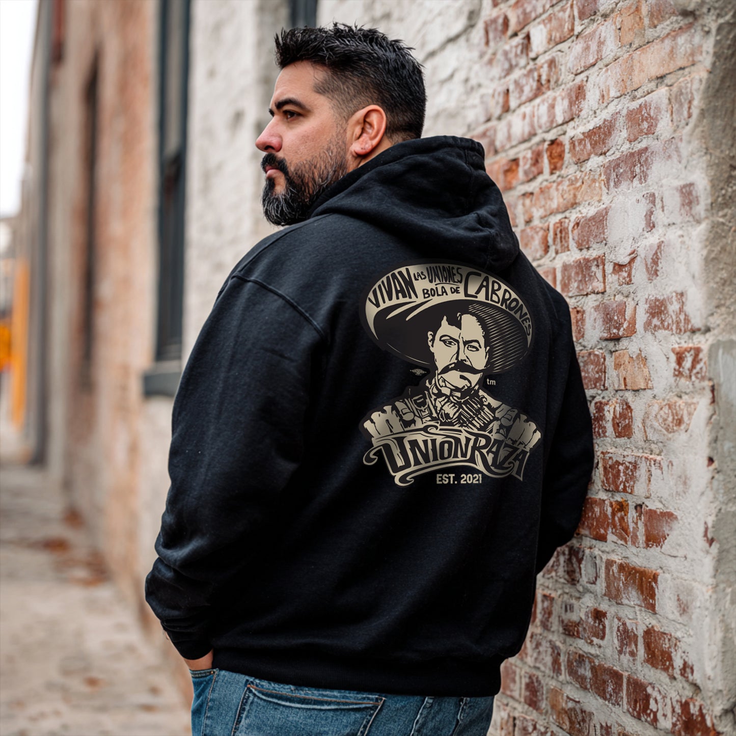 Union Raza Black Hoodie
